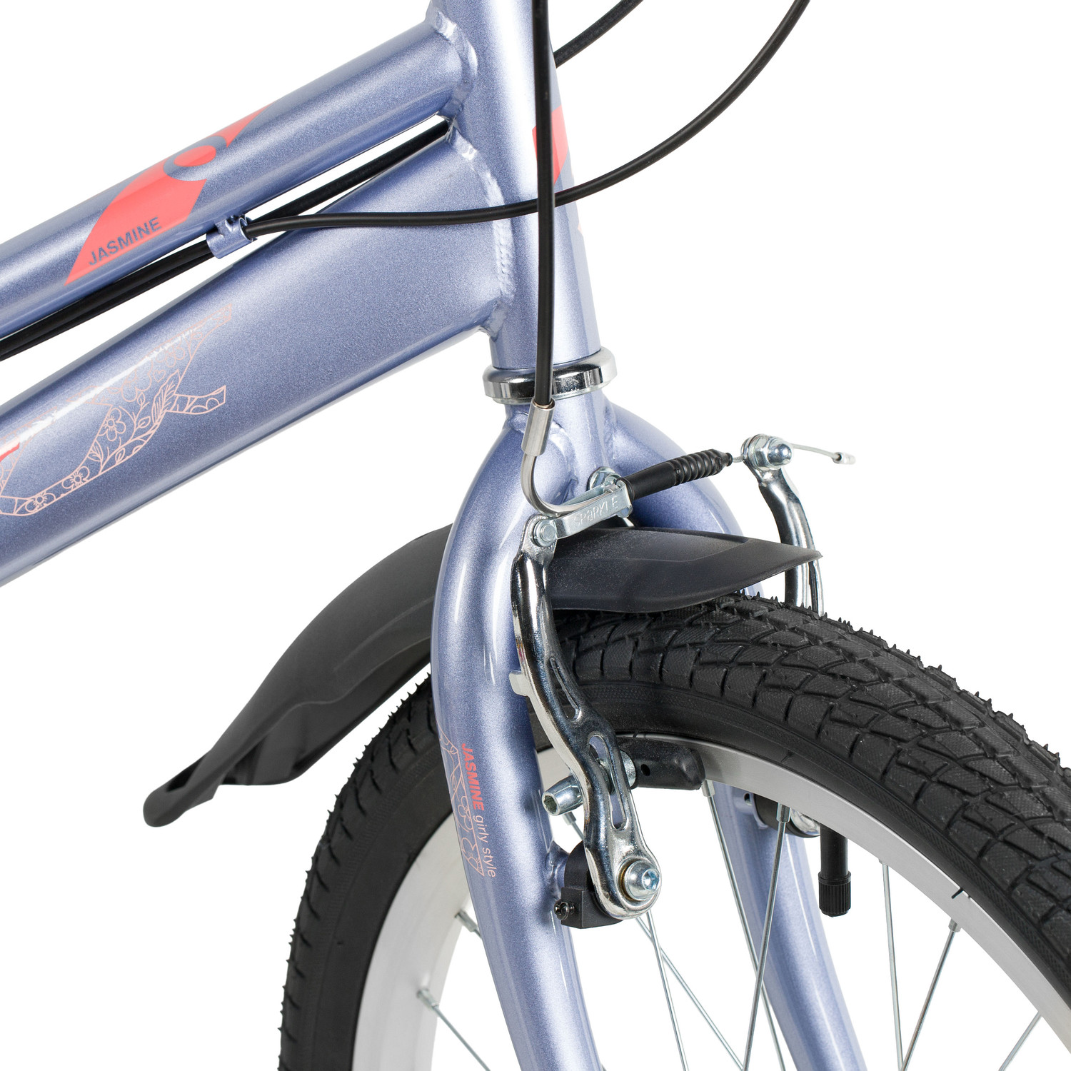 Детский велосипед Foxx Jasmine 20SH6V.JASMINE.BL6 (20, голубой) — фото 4