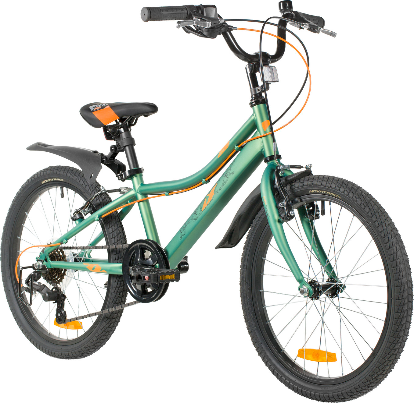Детский велосипед Foxx Differ 20SH6V.DIFFER.GN6 (зеленый, разобранный, в коробке) — фото 2