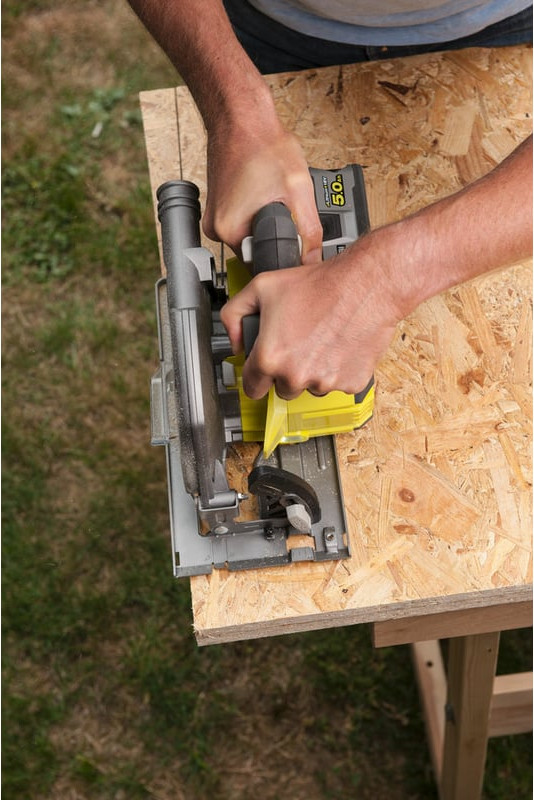 Дисковая пила Ryobi ONE+ без аккумулятора в комплекте R18CS7-0 (5133002890) — фото 3