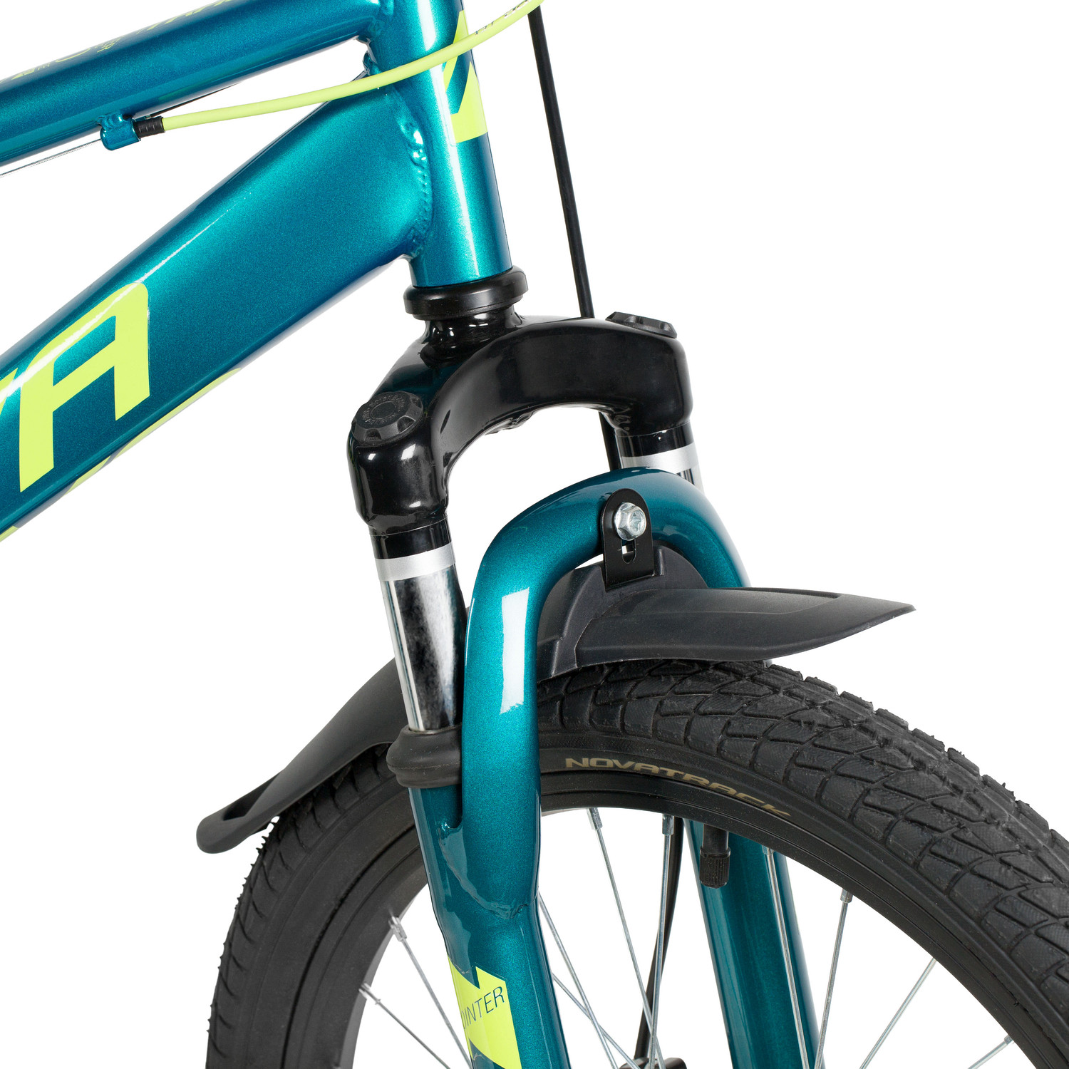 Детский велосипед Novatrack Pointer 20SH6D.POINTER.DGN6 (темно-зеленый, разобранный, в коробке) — фото 4