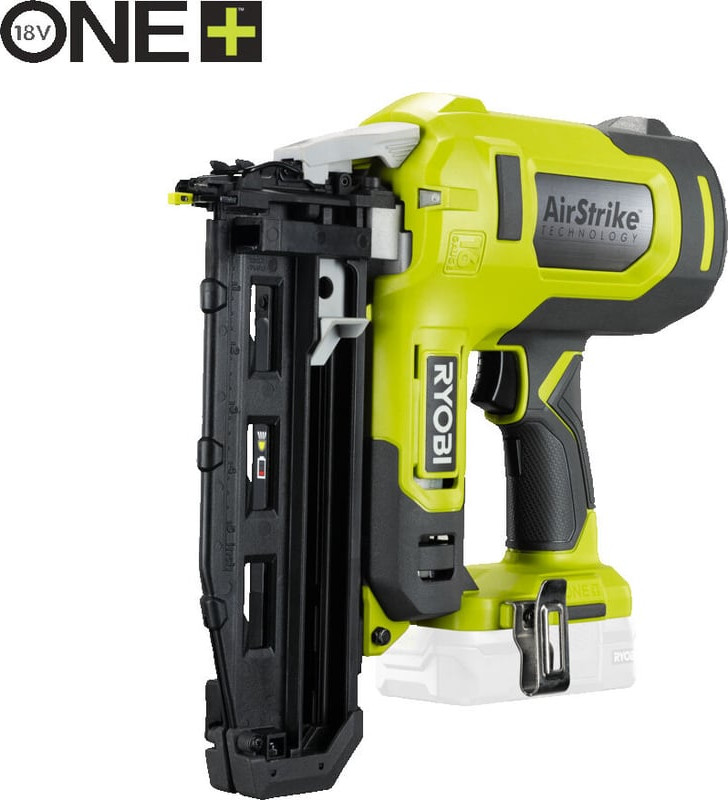 Аккумуляторный гвоздезабиватель Ryobi ONE+ R16GN18-0 (5133005137) — фото 4