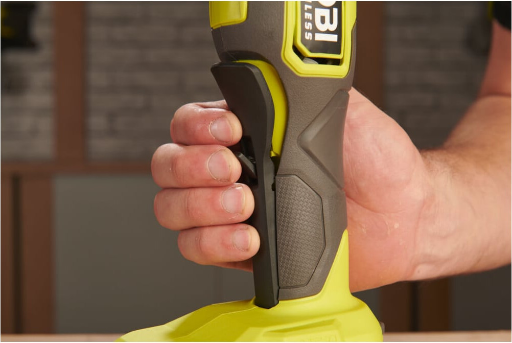 Угловая шлифовальная машина Ryobi RAG18BL-0 (5133006532) — фото 6