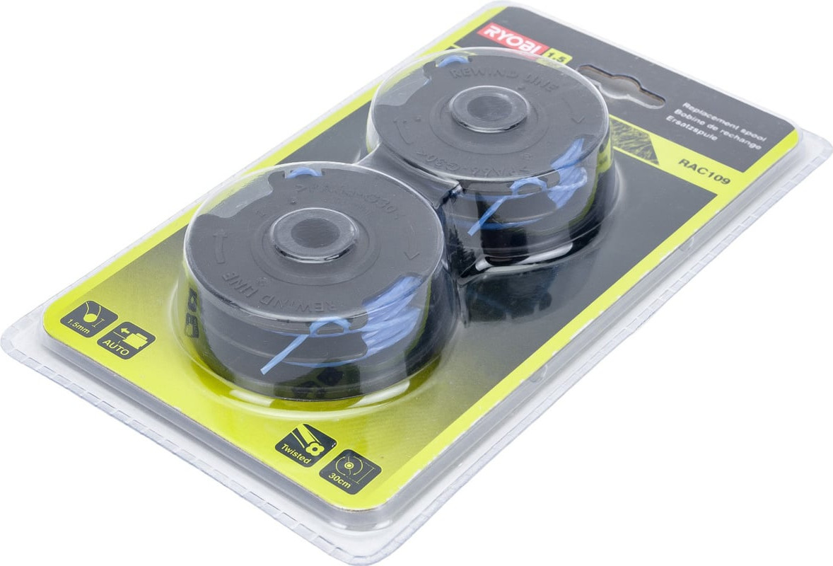 Шпуля для триммера Ryobi RAC109 с леской 1.5мм (5132002645)