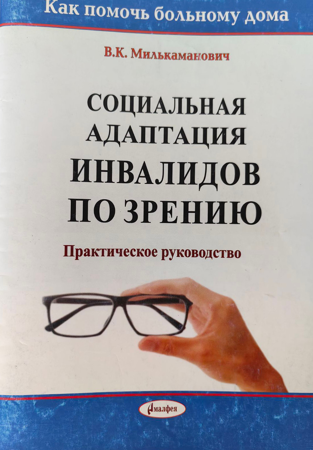 Нехудожественная книга Амалфея Социальная адаптация инвалидов по зрению, мягкая обложка (Милькаманович Владимир)