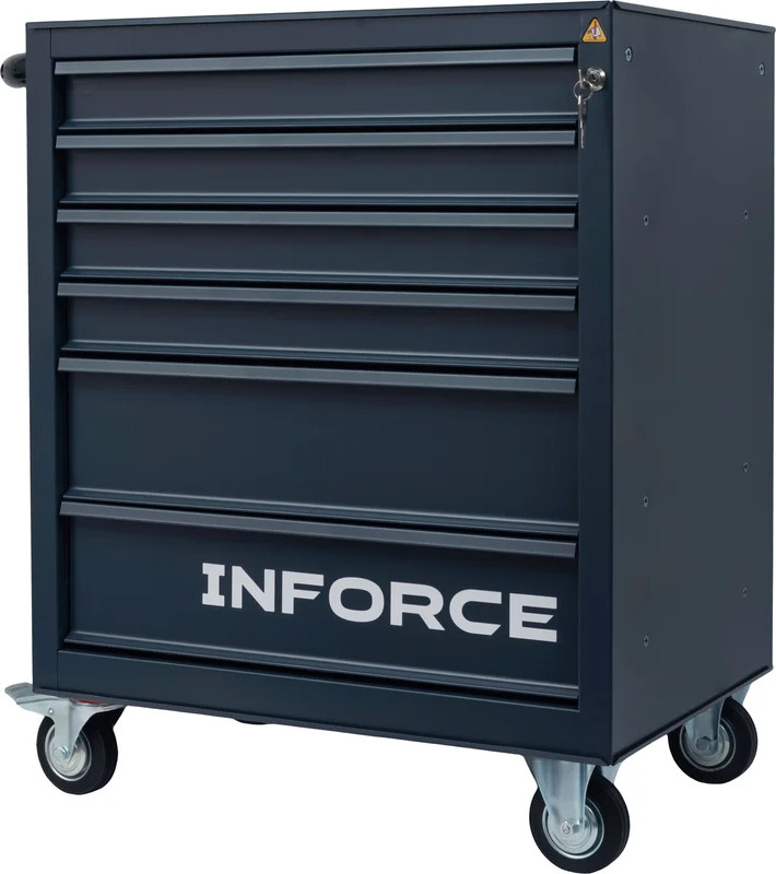 Тележка инструментальная Inforce 06-01-15 (6 ящиков) — фото 4