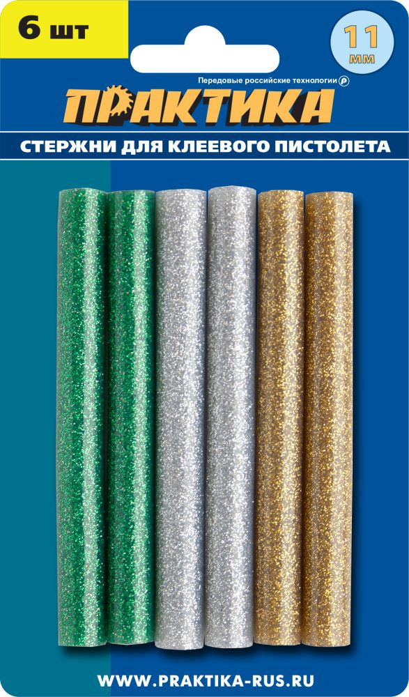 Клеевые стержни ПРАКТИКА Мастер / 649-356 (6шт)
