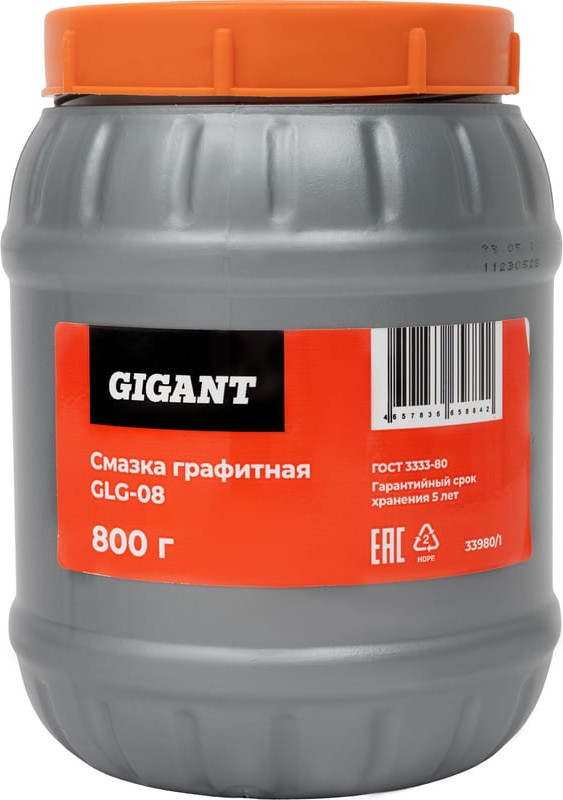 Смазка техническая Gigant Графитная / GLG-08 (800г)
