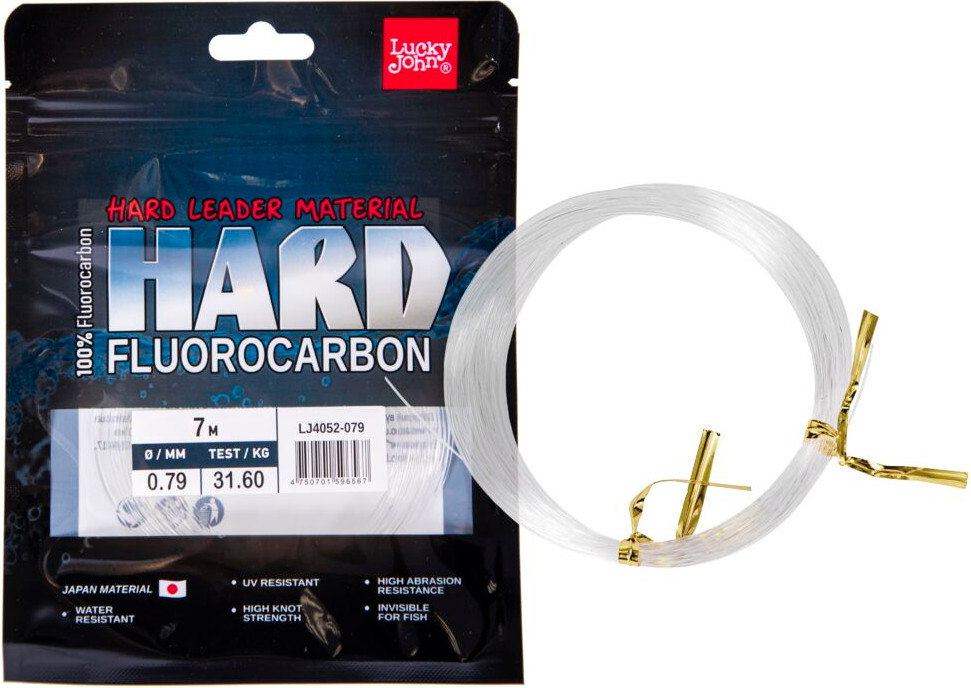 Леска монофильная Lucky John Fluorocarbon Hard 007/079 LJ4052-079