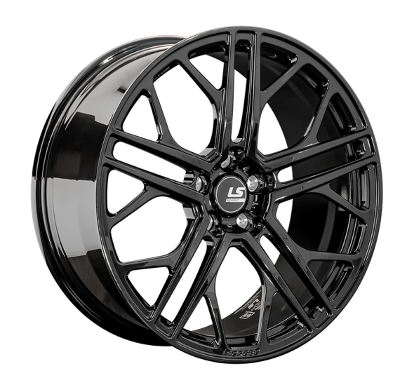 Литой диск LS wheels Forged FG48 21x9" 5x114.3мм DIA 60.1мм ET 35мм BK