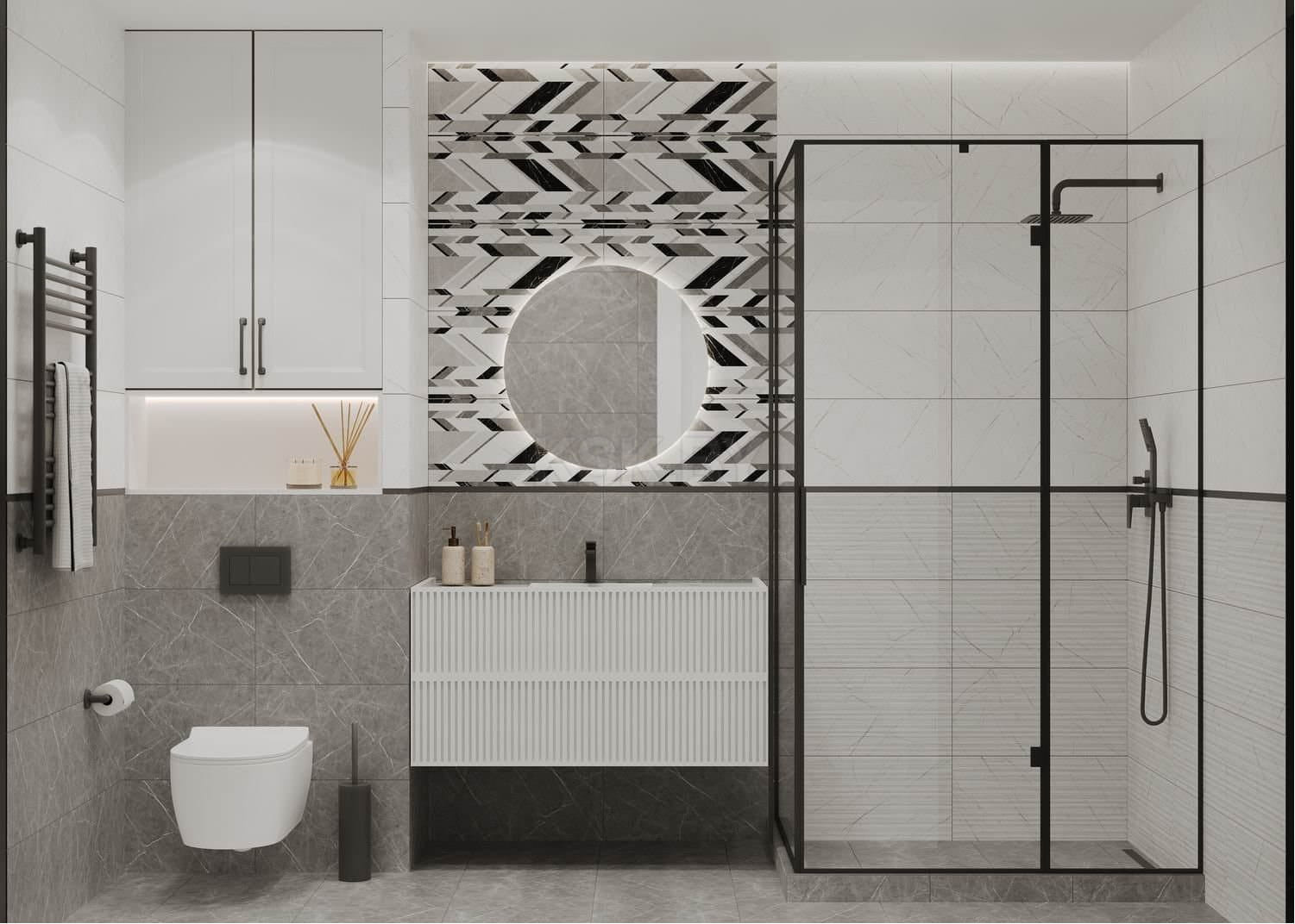 Плитка Beryoza Ceramica Verdi (600x300, белый) — фото 2