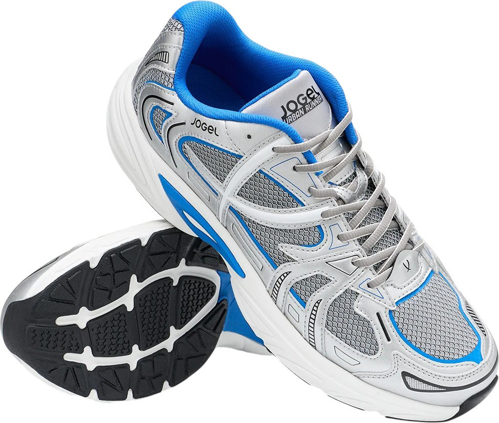 Кроссовки Jogel Urban Runner (р.37, серебристый/синий)