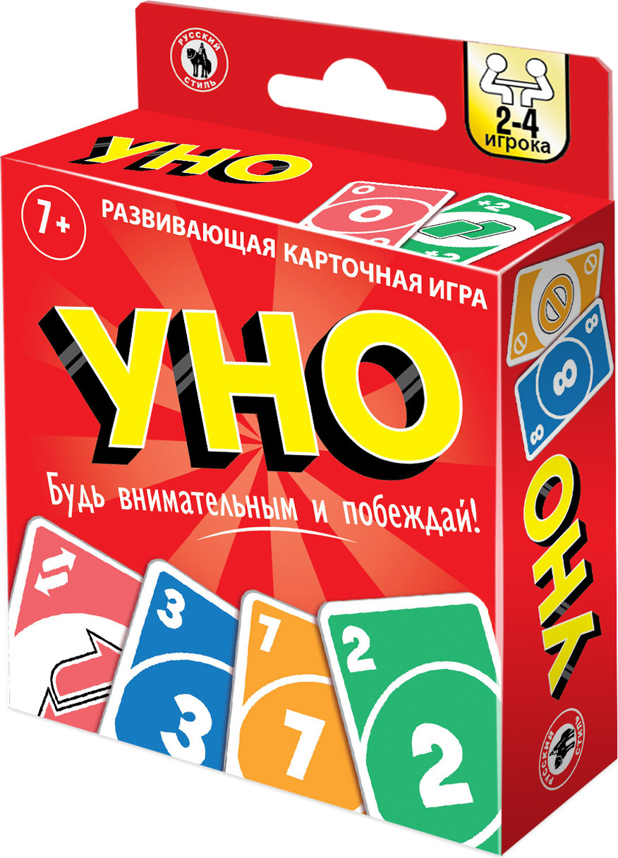 Настольная игра Русский стиль Уно классическое / 11003348