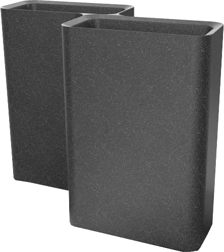 Вазон БЕРКАНО Vittorio 80 D / 220_071_24 (Black Granite)