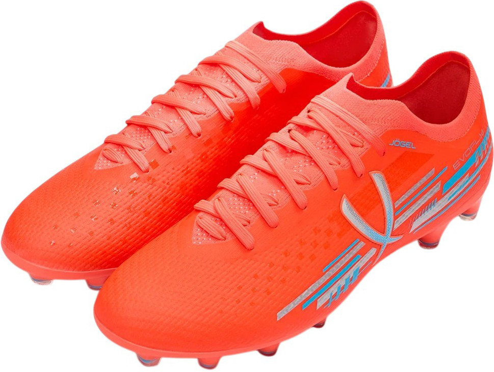 Бутсы футбольные Jogel Evofly FG Pro (р.43, коралловый)