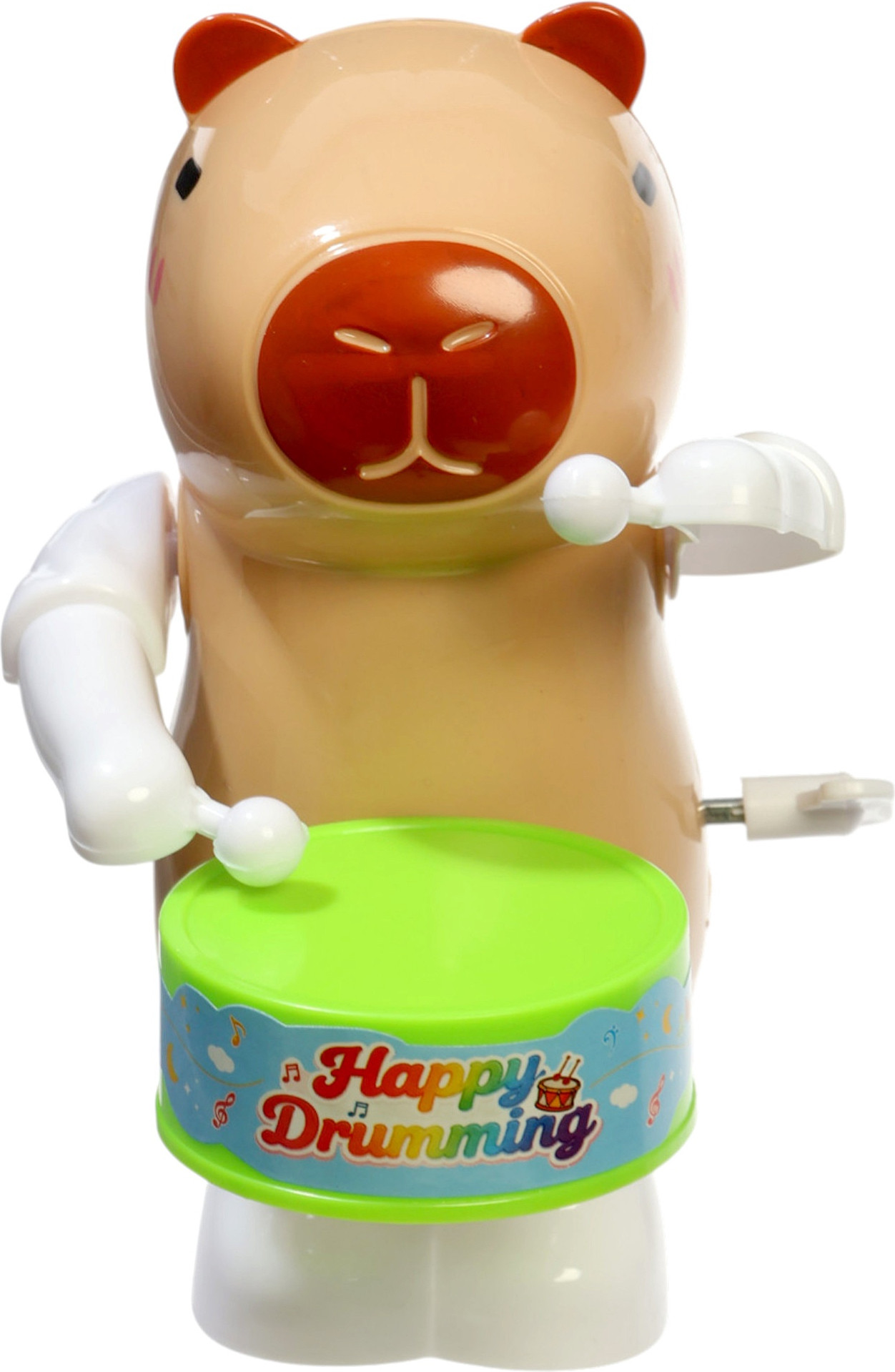 Развивающая игрушка Sima-Land Капибара с барабаном заводная / 10970143