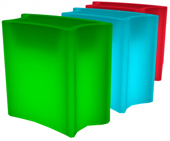 Вазон БЕРКАНО Smoov Planter Arc DB / 220_080_03_101 (Snow White RGB ACC)