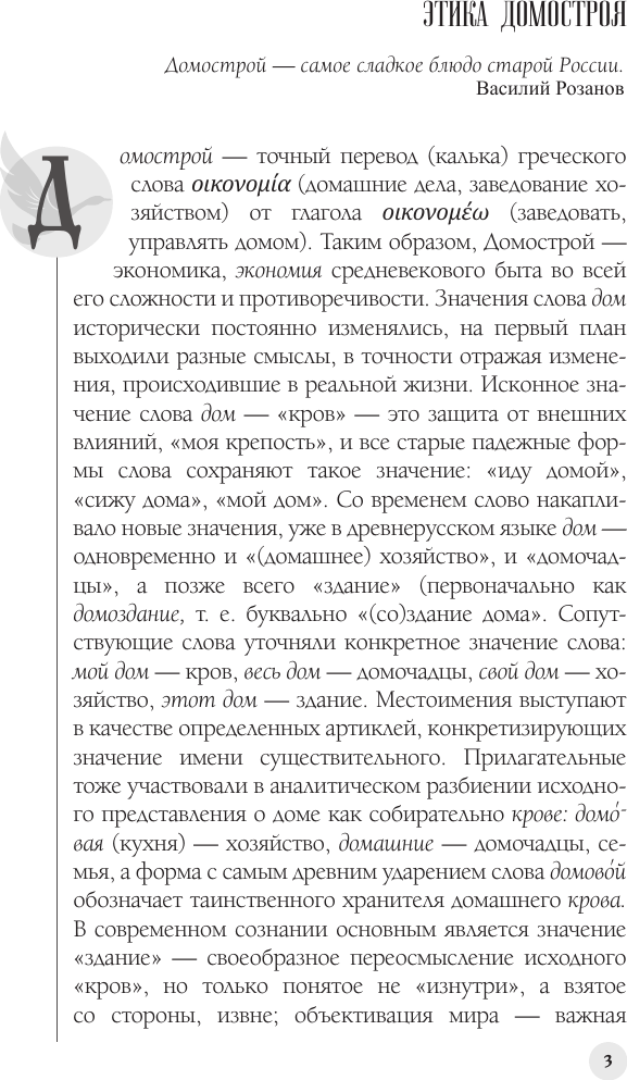 Нехудожественная книга АСТ Домострой. Современное изложение (Колесов В. 9785171809539) — фото 4