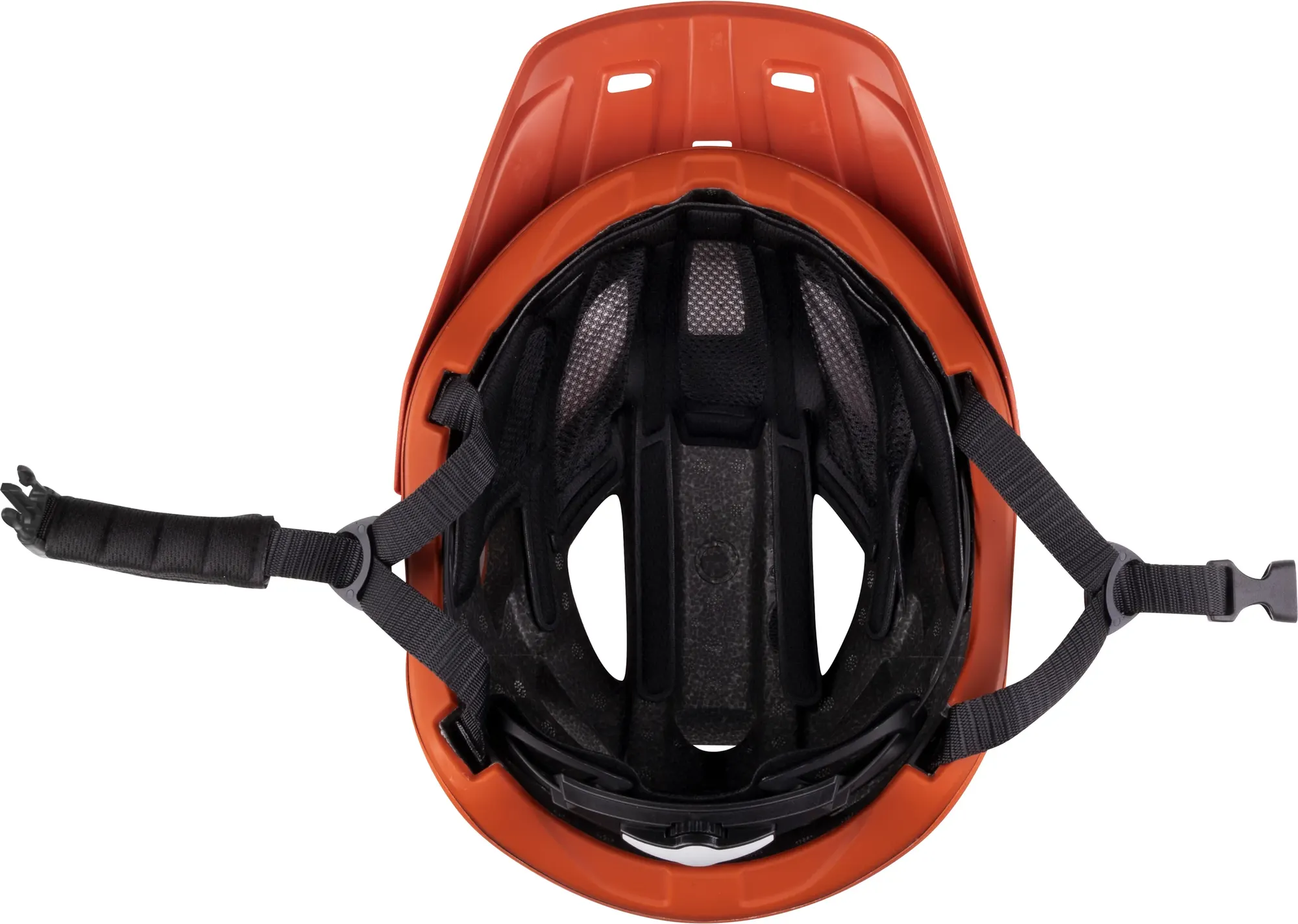 Защитный шлем FORCE MTB Ibex 90299921-F (р.L/XL, оранжевый матовый) — фото 5