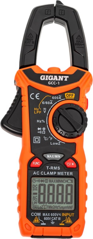 Клещи токоизмерительные Gigant GCC-1