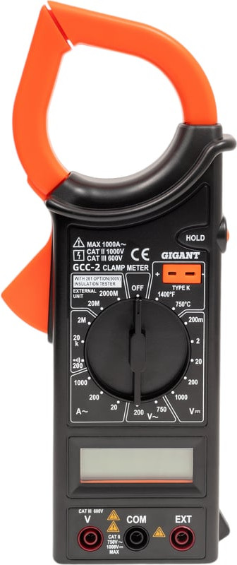Клещи токоизмерительные Gigant GCC-2