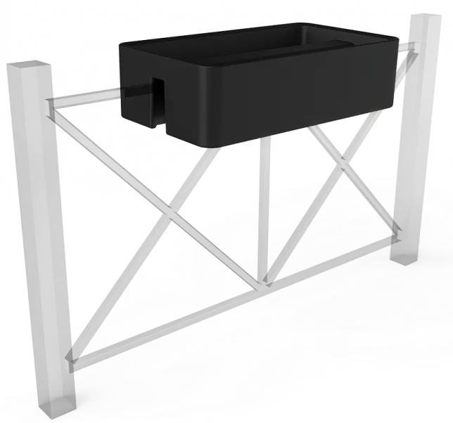 Вазон БЕРКАНО Vittorio Fence 28 DB / 220_013_00 (Coal Black)