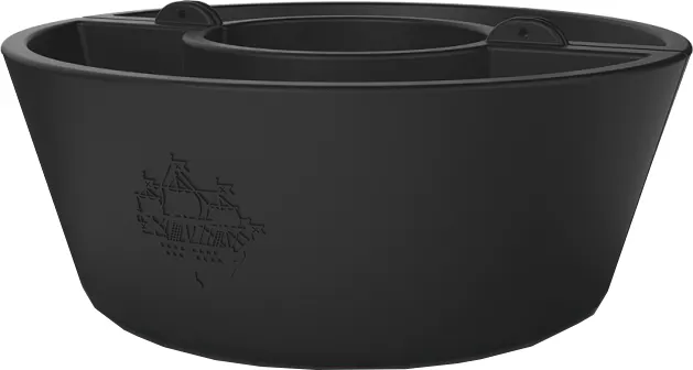 Вазон БЕРКАНО Neva 30 / 220_104_00 (Coal Black)