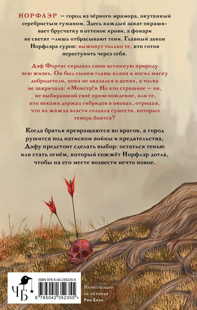Художественная книга Черным-бело Норфлэр (Блэк Рин 9785042352355) — фото 2