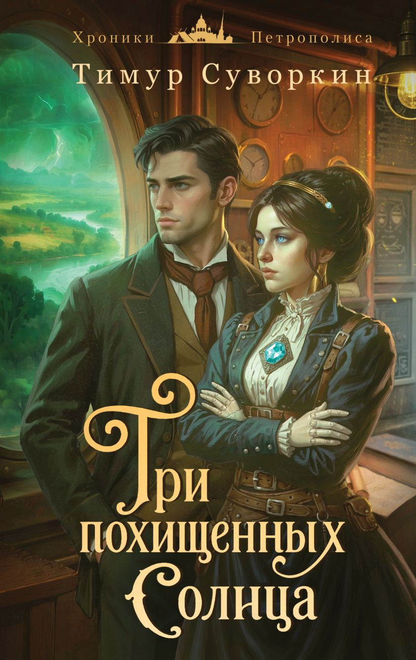 Художественная книга Эксмо Три похищенных солнца, твердая обложка (Суворкин Тимур)