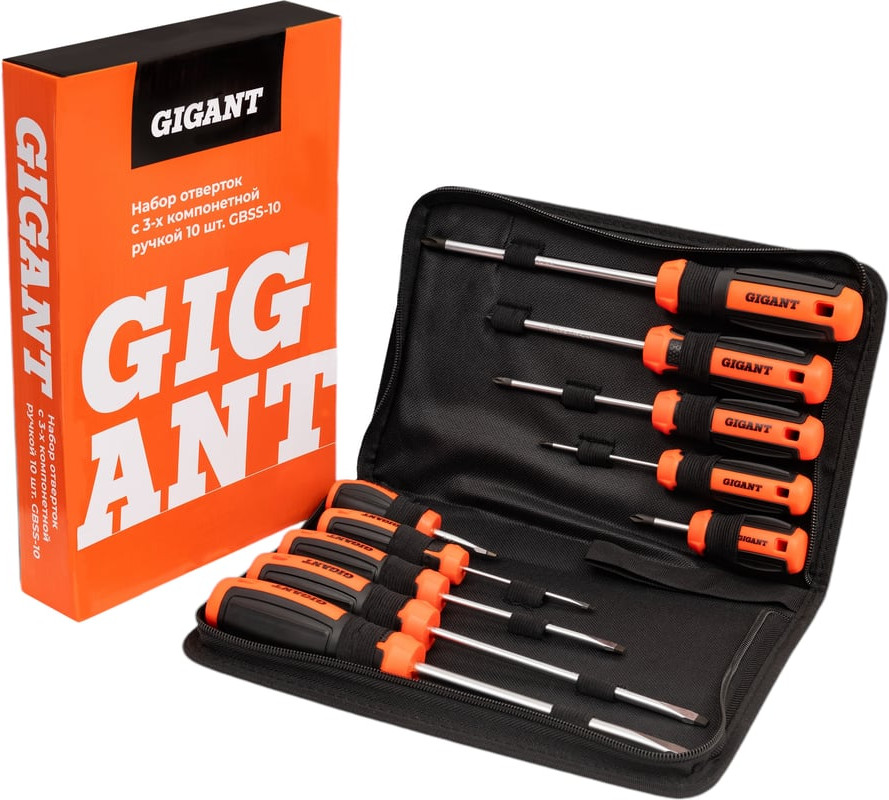 Набор отверток Gigant GBSS-10 — фото 6