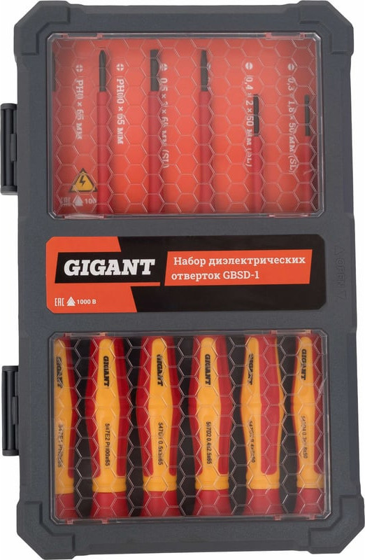 Набор отверток Gigant GBSD-1 — фото 5