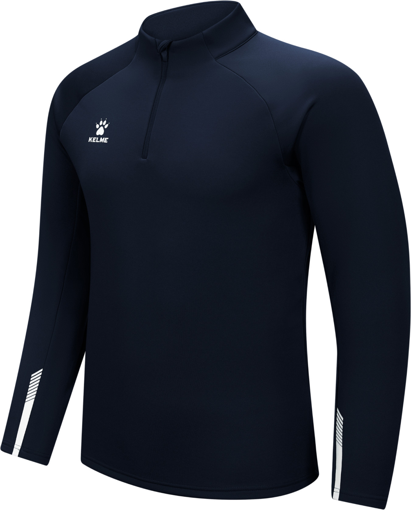Олимпийка спортивная детская Kelme Children's Pullover plus Fleece / 7461TT3052-416 (р.120, темно-синий)