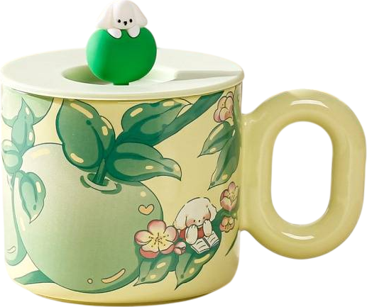 Кружка ILikeGift Яблочная собака / CY-2362-02