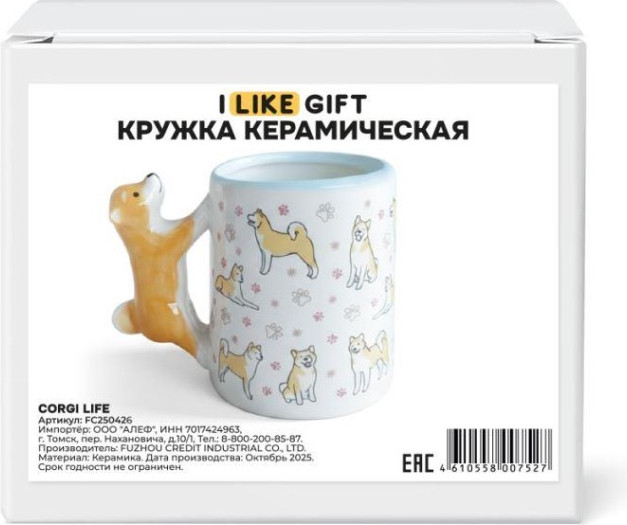 Кружка ILikeGift Жизнь корги / FC250426 — фото 2