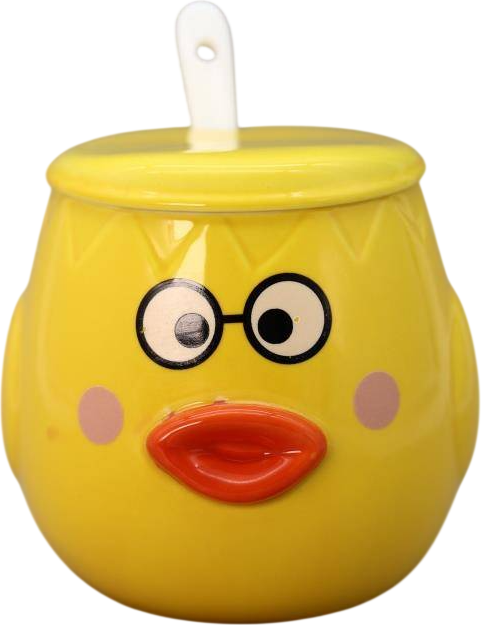 Кружка ILikeGift Милый утенок, очки / YX-450-06