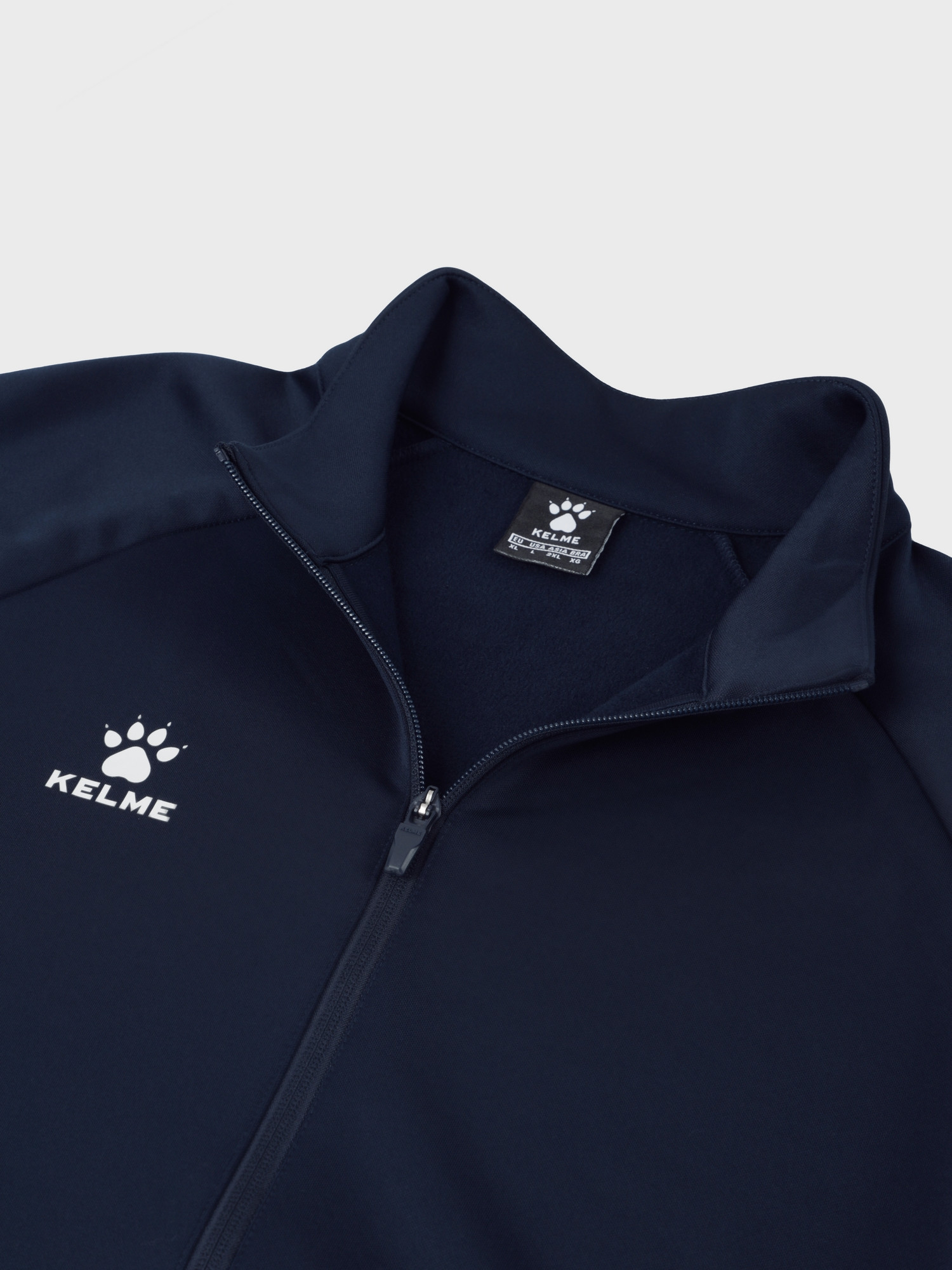 Олимпийка спортивная Kelme Knitted Jacket / 7461WT1143-416 (L, темно-синий) — фото 6
