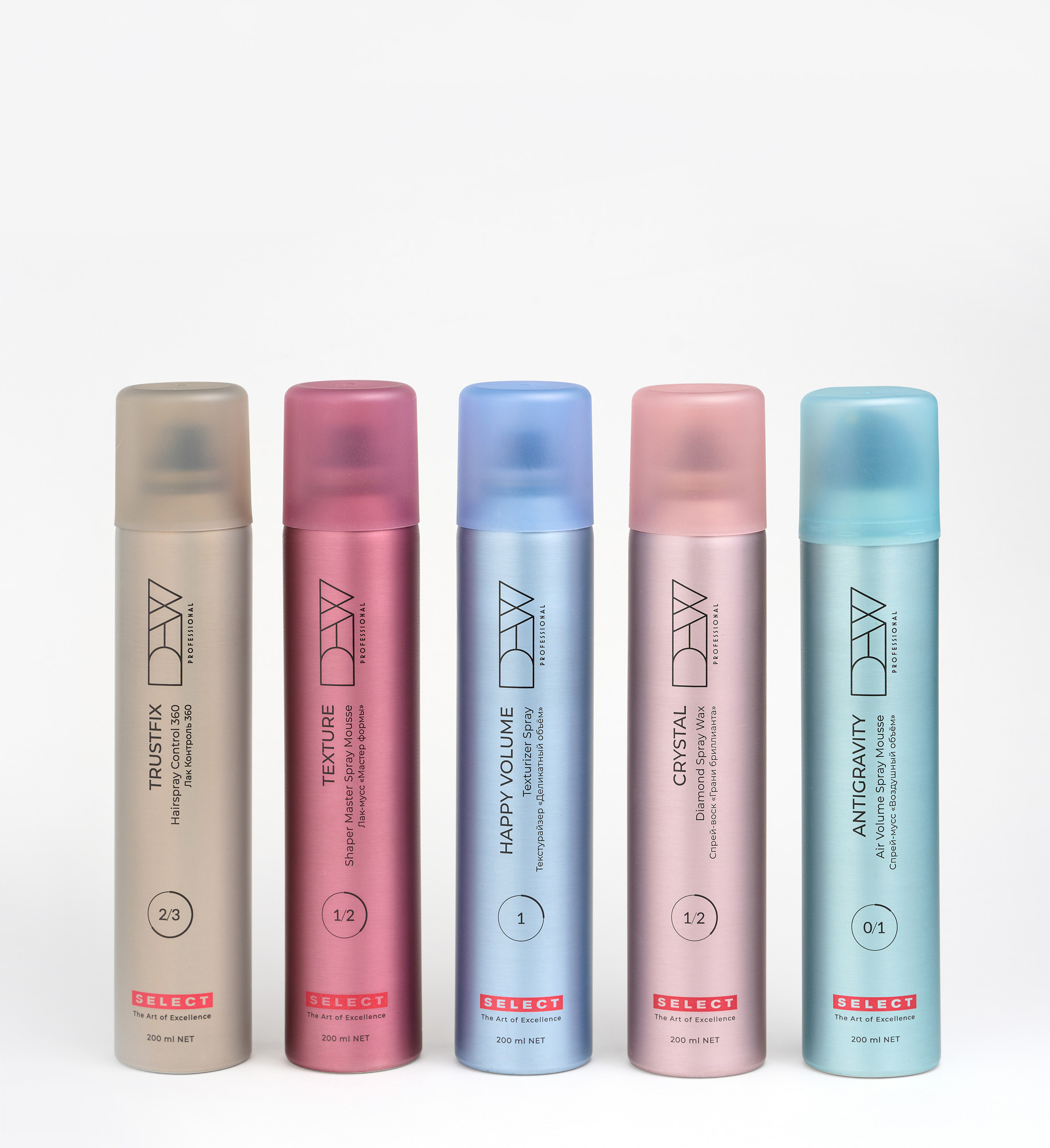 Лак для укладки волос Dew Professional Select Shaper Master Spray Mousse SMSM/200 (200мл) — фото 4