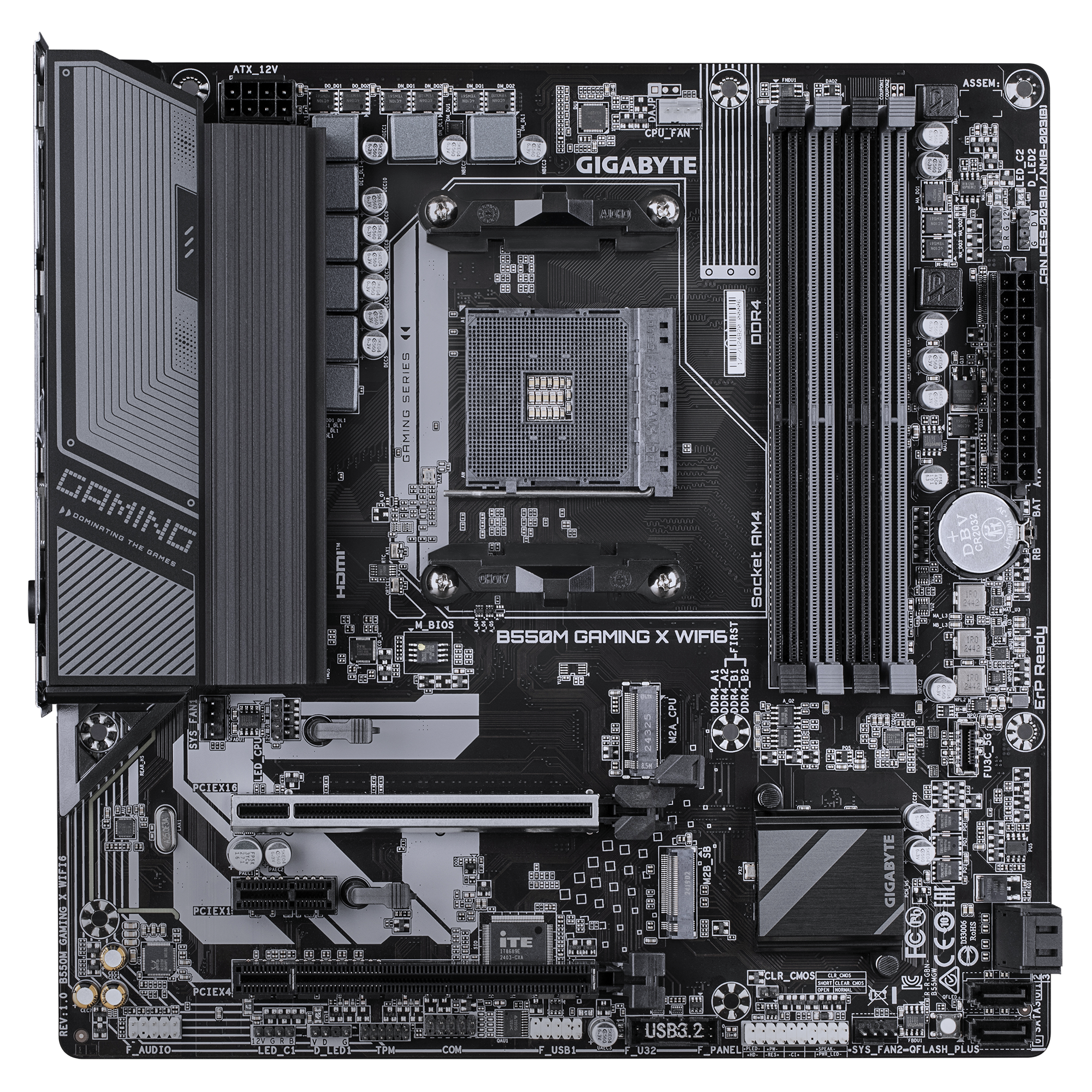 Материнская плата Gigabyte B550M Gaming X WIFI6