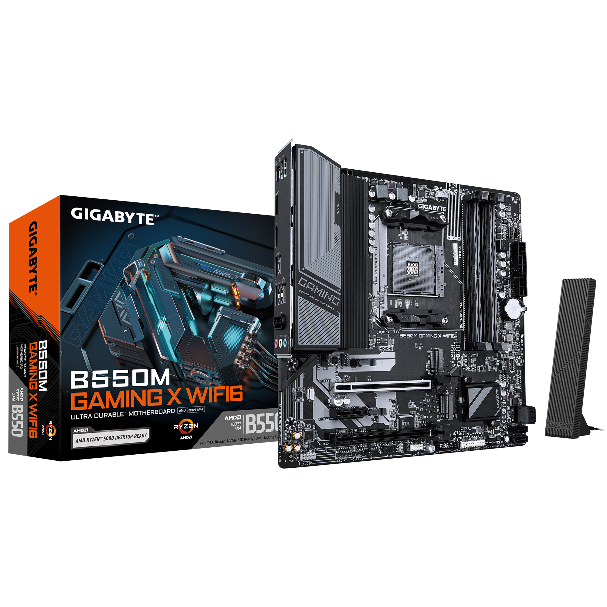 Материнская плата Gigabyte B550M Gaming X WIFI6 — фото 4