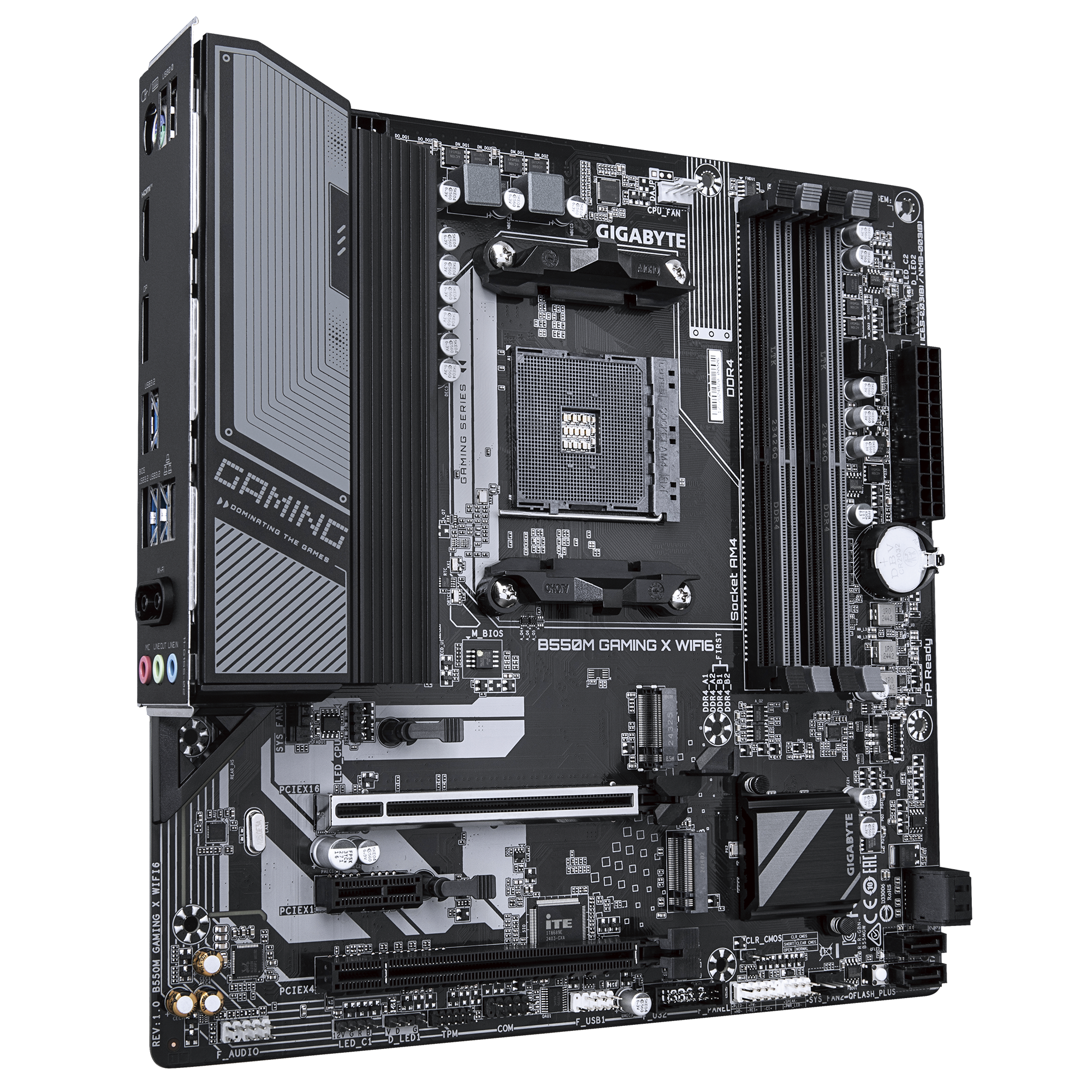 Материнская плата Gigabyte B550M Gaming X WIFI6 — фото 2