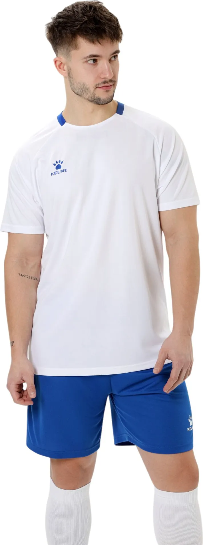 Футбольная форма Kelme Football Uniform Set / 8451ZB1245-100 (2XL, белый)