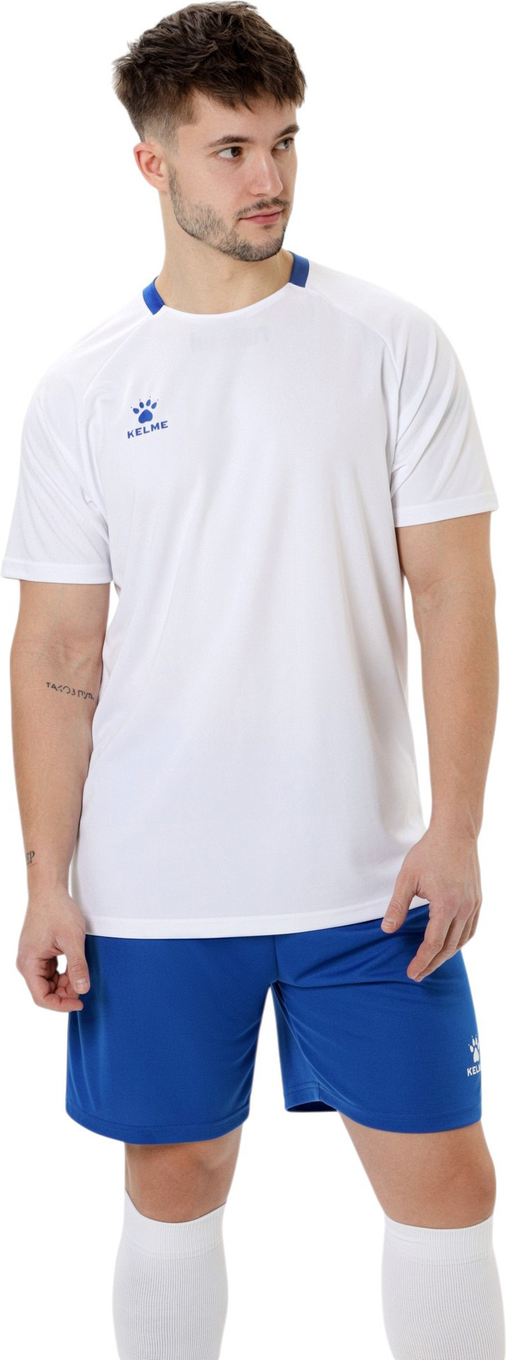 Футбольная форма Kelme Football Uniform Set / 8451ZB1245-100 (4XL, белый)