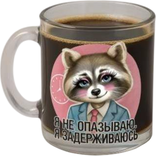 Кружка ILikeGift Я не опаздываю. Я закрываюсь / 1208-17