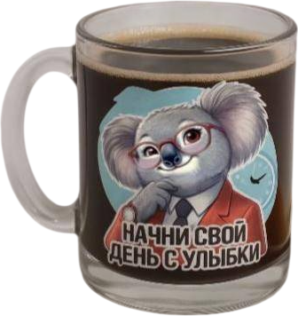 Кружка ILikeGift Начни свой день с улыбки / 1208-18