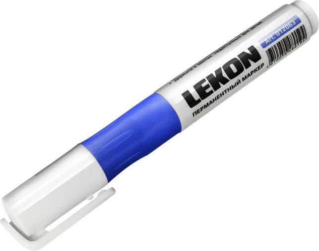Набор маркеров строительных LEKON ReFresh / 12063.21 (10шт, синий) — фото 2