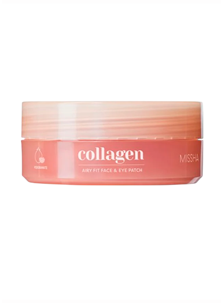Патчи под глаза Missha Airy Fit Collagen Lifting Face & Eye Patch (60шт)
