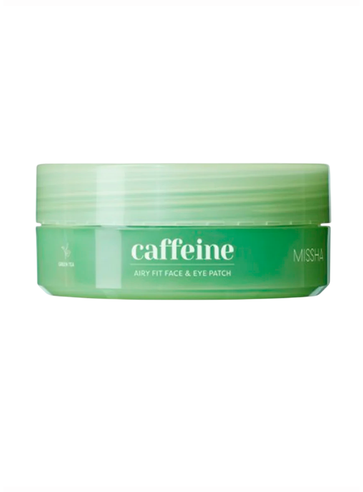 Патчи под глаза Missha Airy Fit Caffeine Depuffing Face & Eye Patch (60шт)