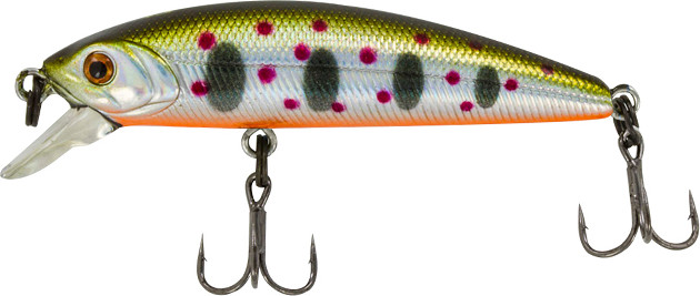 Воблер TSURIBITO Minnow 35sp / 050 Hg. Silver Amago 70577