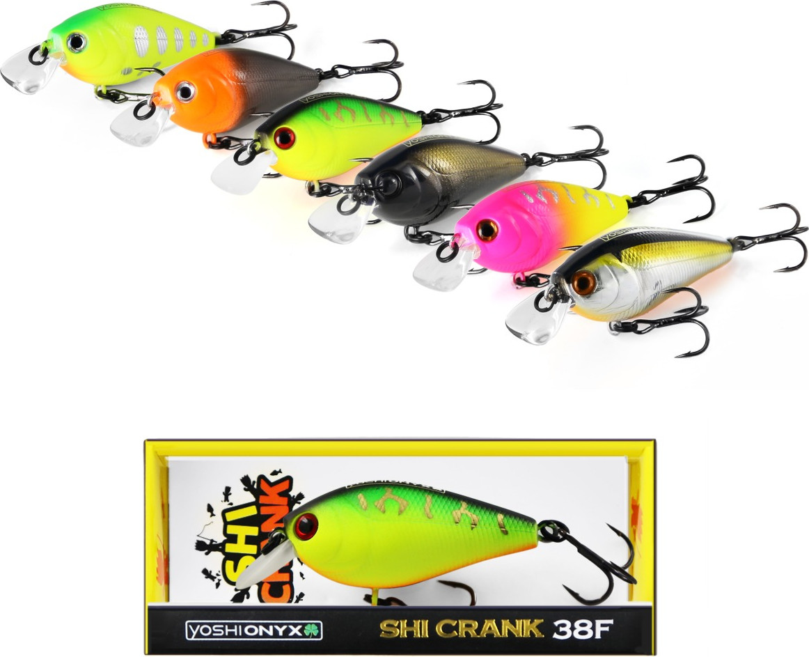 Воблер Yoshi Onyx Shi Crank-38f, Y-326 Matte Tiger / 106599 — фото 3