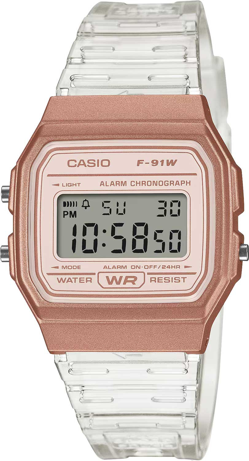 Часы наручные женские Casio F-91WS-7A3
