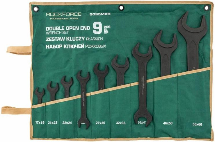 Набор ключей RockForce RF-5095MPB (59632), (9шт)
